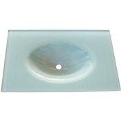 Resim Cam Lavabo 12 MM 90 x 56 CM Beyaz 