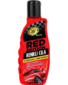 Resim Jsv Racing Red Edition Kırmızı Renkli Cila 180 Ml Kırmızı Boyalı 