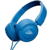 Resim JBL T450 Kulaklık Kablolu Mavi 