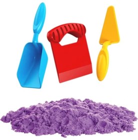 Resim Renas Store 03694 Aksesuarli Mor Ki̇neti̇k Oyun Kumu 1000 gr 