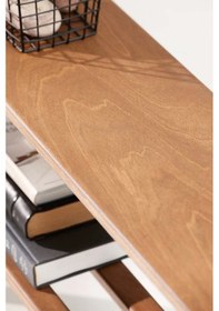 Resim Woodesk Escala, Ahşap, Ayakkabılık Ve Raf Sistemi, Tik Renk Teak 