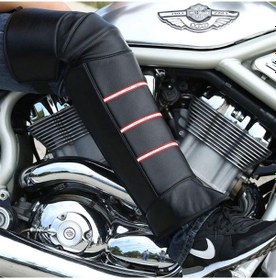 Resim Prosev Dbk Soft Deri Bacak Koruyucu Siyah 