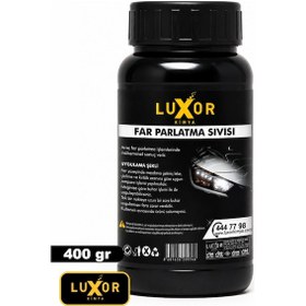 Resim Luxor Kimya Far Parlatıcı Far Temizleme Far Parlatma 400 GR 