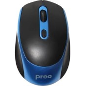 Resim Preo My Mouse M18M Wireless Mouse ( Mavi) 