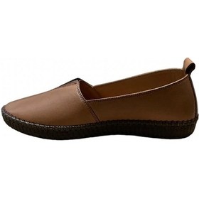 Resim Voyager 7233-1 Kadın Deri Günlük Ayakkabı Taba 