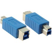 Resim Ti-Mesh Usb 3.0 B M / B F Dönüştürücü - Nickel/Blue 
