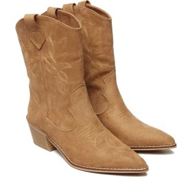 Resim Bestello Bağcıksız Neolit Taban Western Bot 281-202-W Kadın Bot 