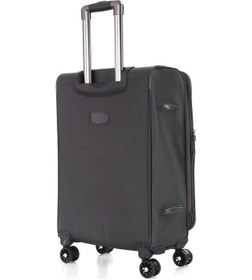 Resim Ççs 620 Kumaş Orta Boy Valiz Gri Mavi 