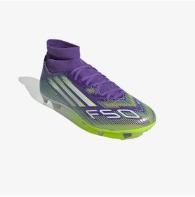 Resim Adidas F50 League Mid Firm-multi Ground Erkek Mor Çim Saha Kramponu Jı0886 Mor 