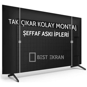 Resim Samsung Uyumlu 65" 164 Ekran TV Ekran Koruyucu 
