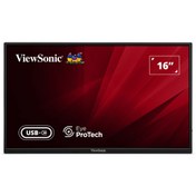Resim ViewSonic VA1650 16" 60Hz 7Ms HDMI+USB-C FullHD IPS Taşınabilir Monitör 