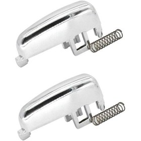 Resim 2x El Freni Düğmesi Anahtarı Yedek Parçası Opel Mokka 2012-2018 42576667 S202412273364 Gümüş 