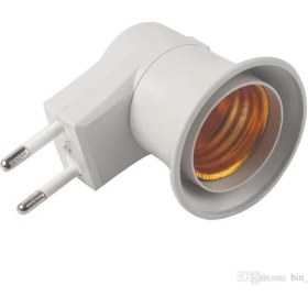 Resim Rohs E27 Duylu Fiş E27 Duylu Ampul Takılan Fiş Priz Anahtarlı Duy Priz Istediğiniz Saate Açın Kapayın 1AD 