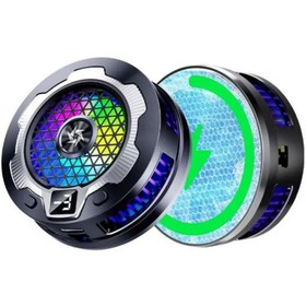 Resim Hola Mojo SL-25 Magsafe Destekli Telefon Soğutucu Fan Rgb'li Oyun Hızlandırıcı İos Android 