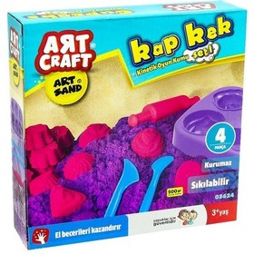Resim Dede Art Craft Kap Kek Kinetik Kum Seti 500gr 