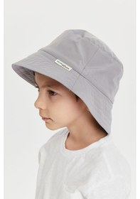 Resim Benitto Kids Erkek Çocuk Desenli Bucket Şapka 7006-gri 