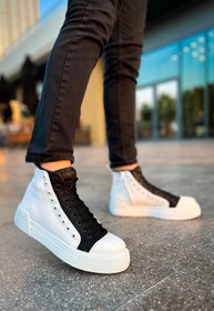 Resim TB Terzi Bey TB167 GBT Blazer Erkek Bot BEYAZ/SIYAH 