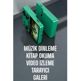 Resim Uravas Store Çocuklara Özel 666 Oyunlu X6 Atari Video Izleme ve Müzik Dinleme 