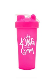 Resim Cool Plastik Shaker King Of The Gym 650 CC Shaker Pembe 