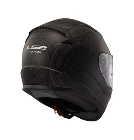 Resim Ls2 Rapid 2 Takaroa Kask Mat Siyah 