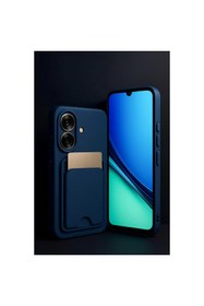 Resim AyrStore Realme Note 60 Kelvin Kartvizitli Silikon - Derin Mor 