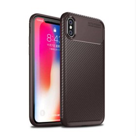 Resim Apple iPhone XS Uyumlu Kılıf Ultra Slim Fit Karbon Silikon 