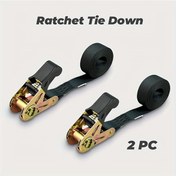 Resim Dream011 Siyah 2 Adet Kaymaz Tutacaklı Polyester Bağlama Kayışı Metalyardım Mekanizmalı 