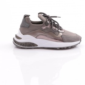 Resim Dgn 046 Kadin Bağcikli Kalin Taban Spor Ayakkabı 