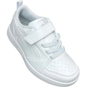 Resim Puma Beyaz Erkek Çocuk Yürüyüş Ayakkabısı 39741903-Puma Rebound V6 Lo Ac+ Ps 