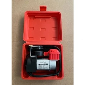 Resim Samuray 12 Volt Mini Kompresör Güçlü Araç Kompresörü 100PSİ 