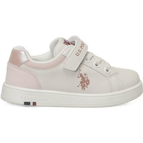 Resim U.s. Polo Assn. Gus Jr 6fx Bej Kız Çocuk Sneaker 000000000102155606 Bej-pudra 
