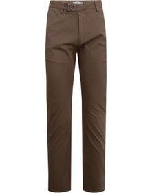 Resim Uki Toprak Slim Fit Chino Pantolon TOPRAK 