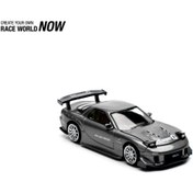 Resim pop race 1 /64 Mazda Rx-7 RE Amemiya Widebody Gun Metal 