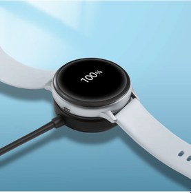 Resim Siyah Galaxy Watch 5 40mm Type-c Akıllı Saat Şarj Kablosu-zore 