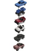 Resim Suntek 1/64 Araba Modeli W/geri Çekme Eylem Oyuncak Kahverengi Kahverengi 