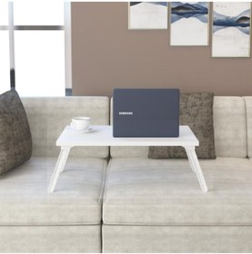 Resim EraHome Laptop Katlanır Ayaklı Sehpa Beyaz 