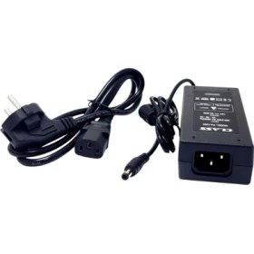 Resim Class 12 Volt 5 Amper 60 Watt Plastik Kasa Adaptör 5.5 x 2.5 mm Jack Fişli 