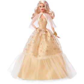 Resim Nessiworld Barbie 2023 Mutlu Yıllar Bebeği HJX04 