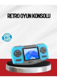 Resim Bfs El Tipi Retro Oyun Konsolu Çocuklara Özel Portatif Oyun Makinesi 