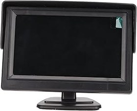 Resim Goshyda 4.3 İnç Arka Görünüm Araba Monitörü, 480x272 PX Çözünürlük 16:9 En Boy Oranı 180 Derece Ayarlanabilir Araba Ekran Fonksiyonu Araba Monitörü Araba, Kamyon, Pikap için 