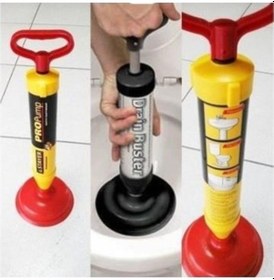 Resim Klozet Hijyeni İçin Drain Buster Tuvalet - Lavabo Ve Klozet Pompası 