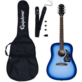 Resim Epiphone Starling Akustik Gitar Seti - Starlight Blue 