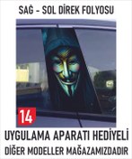 Resim Reklama Dair Herşey Kapı Direk Kaplama Folyosu Maske Desenli ( Sağ-Sol) 