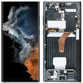 Resim Samsung Galaxy Uyumlu S22 Ultra Sm-s908b Lcd Ekran Dokunmatik Çıtalı 