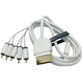 Resim X BOX 360 video rca component audio L/R kablo 2m 