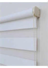 Resim Networkavm Düz Stor Zebra Perde 220 X 201 Beyaz 