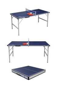 Resim Triathlon T-216 Portatif Katlanabilir Mini Masa Tenisi Masası 