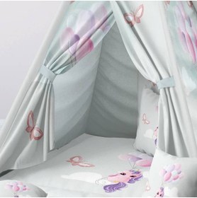 Resim instababyrooms Çocuk Oyun Çadırı Unicorn Dijital Baskılı 