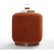 Resim Lorence Home Zeone Puf - Kiremit 