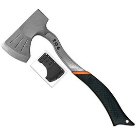 Resim Sog Base Camp Axe Kamp Baltası Çekiç Nacak F16n Siyah - Turuncu 